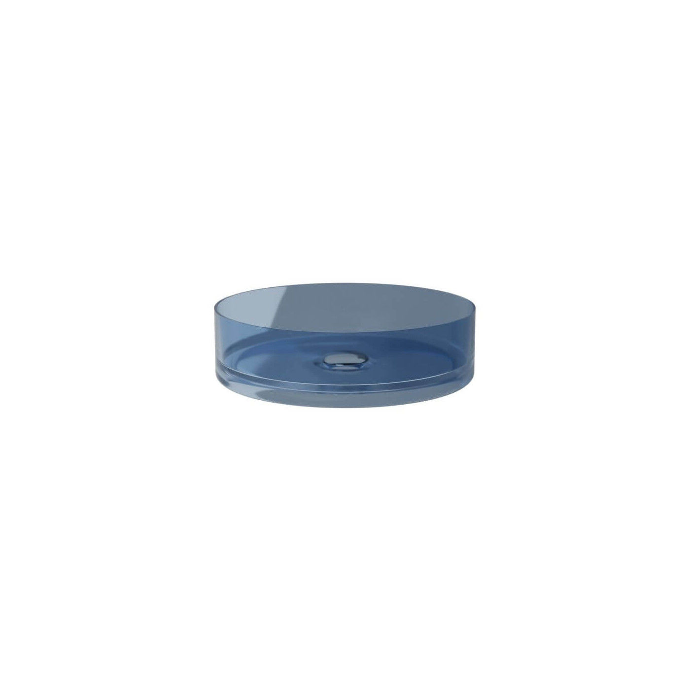 Umywalka Nablatowa Enya 36x36x10 Blue Wave UME-36-BWC Besco