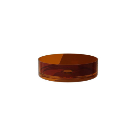Umywalka Nablatowa Enya 36x36x10 Earth Rust UME-36-ERW Besco