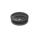Umywalka Nablatowa Enya 36x36x10 Carbon Grey UME-36-CGB Besco