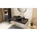 Umywalka Nablatowa Luqa 40x40 Grafit Mat CEAC.6401.400.GRM Excellent