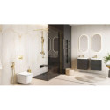 Miska WC Wisząca Bezrantowa Z Deską Wolnoopadającą Biały Połysk CEEX.1609.495.WH Excellent