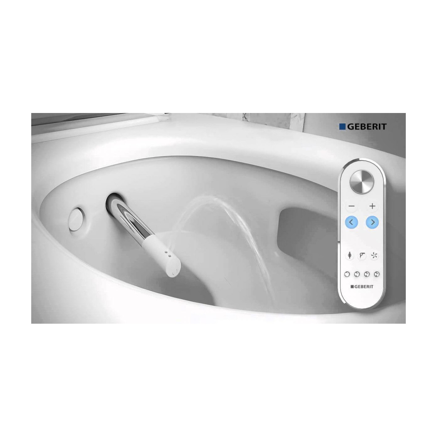 Miska WC + Deska Z Funkcją Higieny Intymnej 146.212.21.1 Mera Geberit