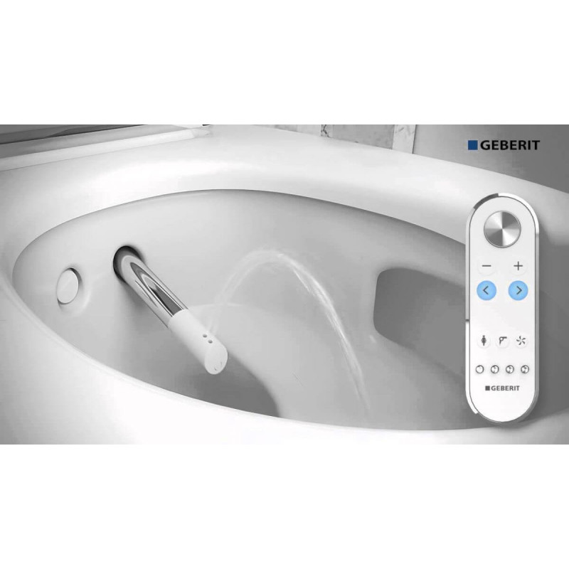Miska WC + Deska Z Funkcją Higieny Intymnej 146.212.21.1 Mera Geberit