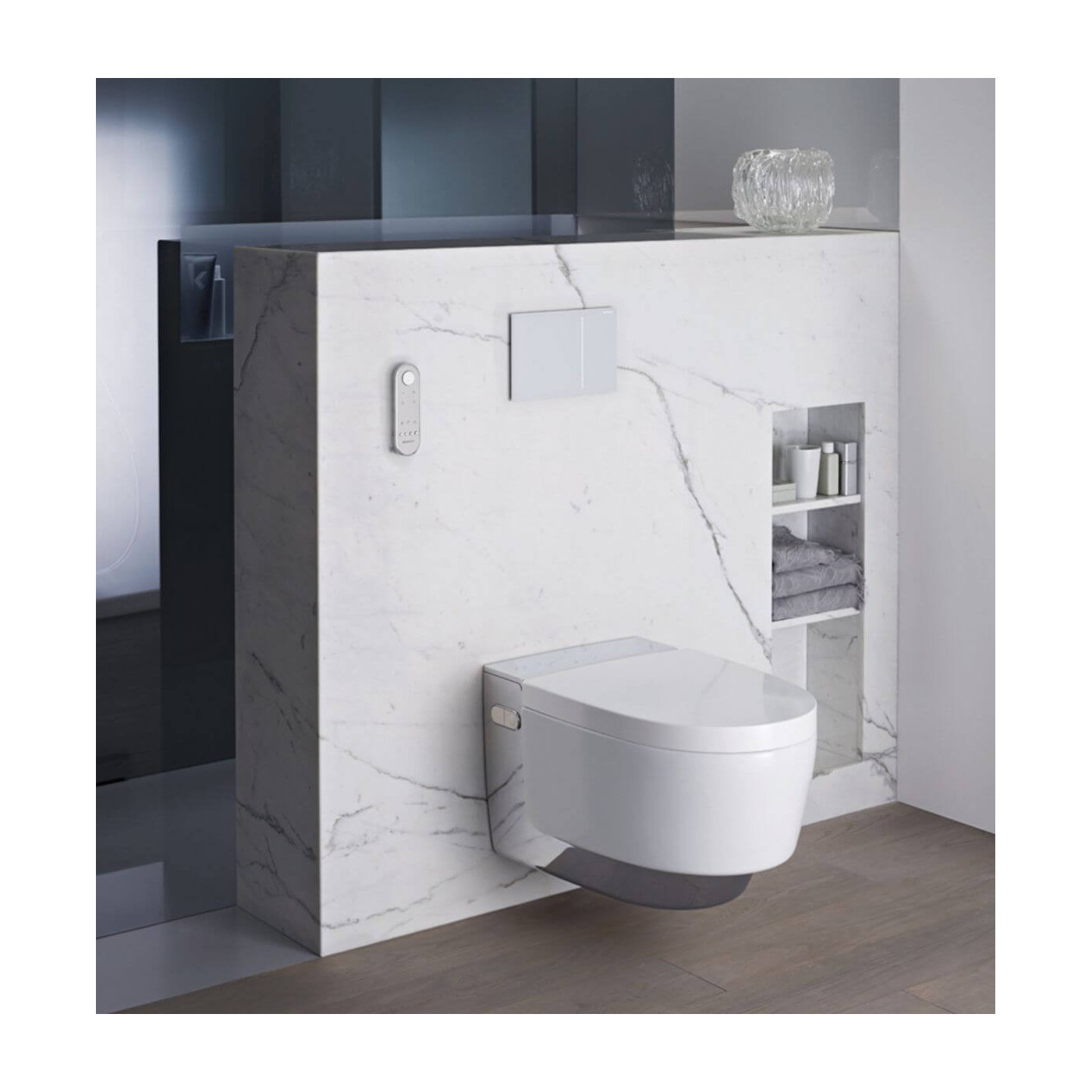 Miska WC + Deska Z Funkcją Higieny Intymnej 146.212.21.1 Mera Geberit