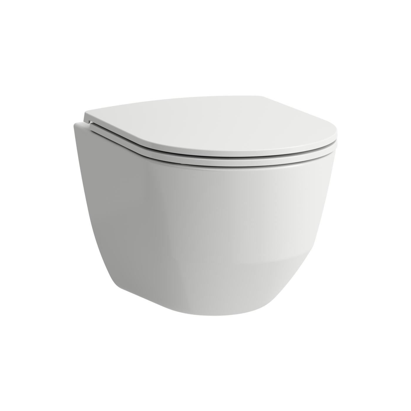 Miska WC Podwieszana Rimless Compacto 360x490 mm Z Powłoką LCC Pro A Biały H8209654000001 Laufen