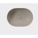 Umywalka Nablatowa Pura 50x35 Tortora Mat 886005 Gsi
