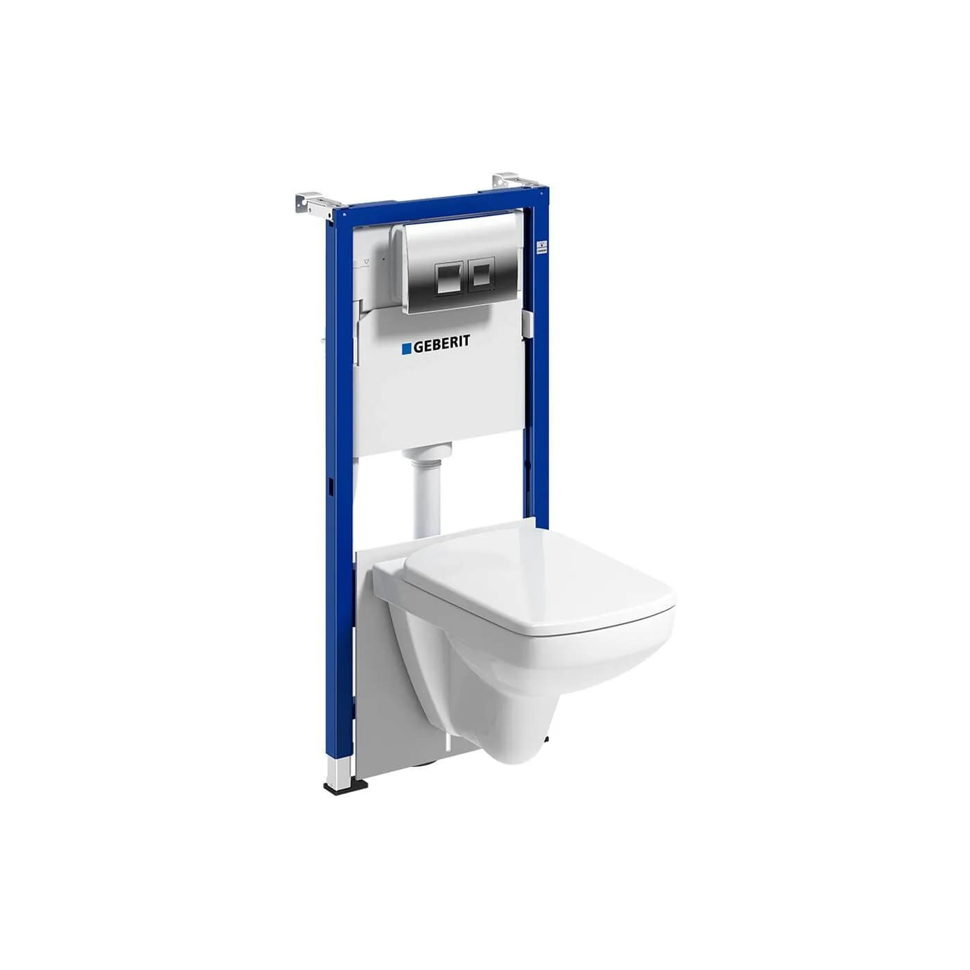 Zestaw Stelażowy Duofix Basic Delta 35 Selnova Square Compact 118.342.21.2 Geberit