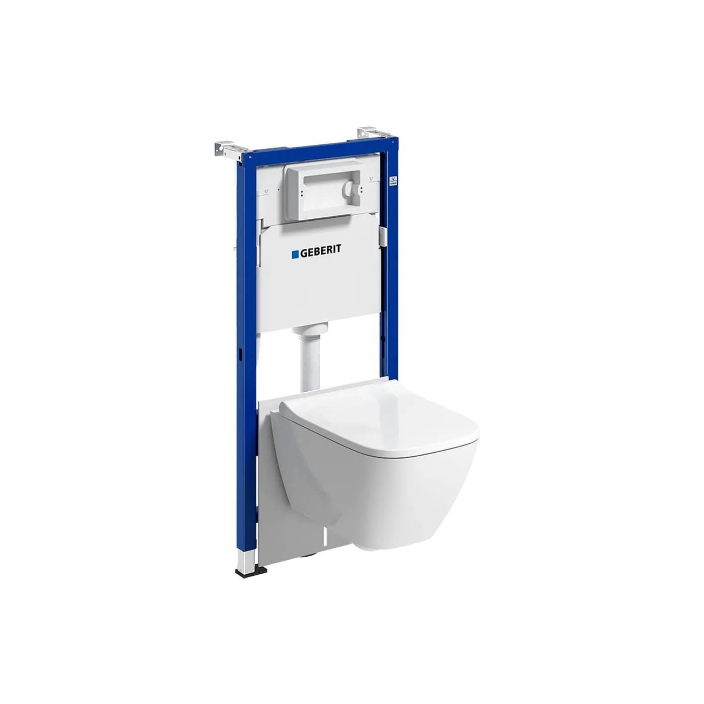 Zestaw Stelażowy Duofix Basic Smyle Square Krótka 118.348.00.2 Geberit