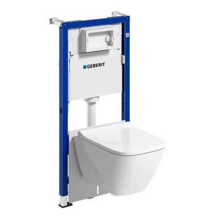 Zestaw Stelażowy Duofix Basic Smyle Square Krótka 118.348.00.2 Geberit