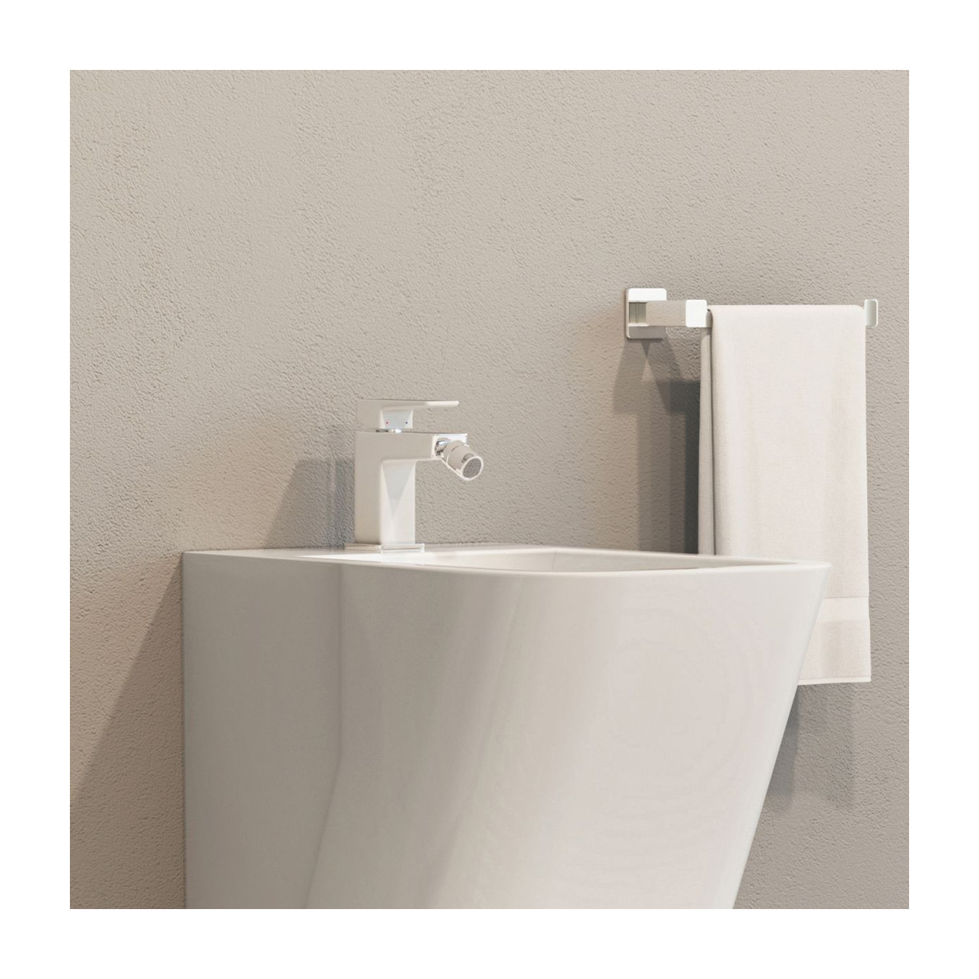 Bidet Wiszący Fontana 48,5x34,5 Biały FONTANABIBP Omnires