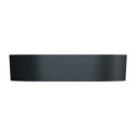 Umywalka Nablatowa Ovo Black Lava Mat 55x36 OVOUNBLV Omnires