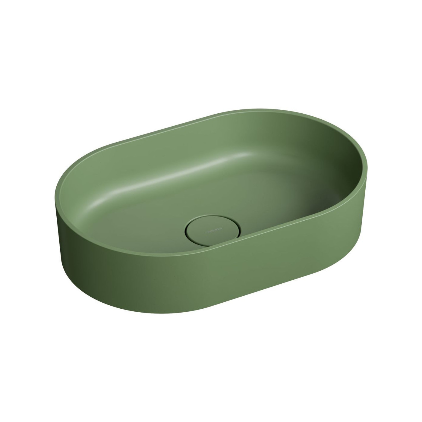 Umywalka Nablatowa Ovo Olive Mat 55x36 OVOUNOL Omnires
