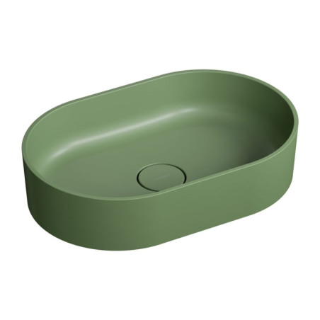 Umywalka Nablatowa Ovo Olive Mat 55x36 OVOUNOL Omnires