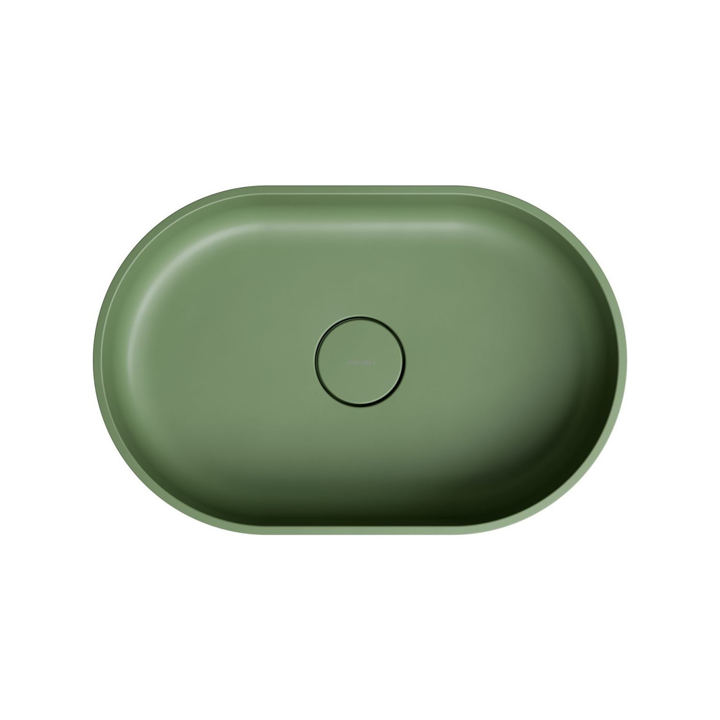 Umywalka Nablatowa Ovo Olive Mat 55x36 OVOUNOL Omnires
