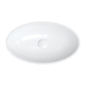 Umywalka Nablatowa Siena Szaro-Biała 60x35 SIENALUNBSP Omnires