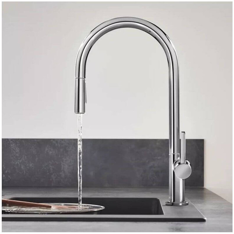 Jednouchwytowa Bateria Kuchenna Talis M54 210 Z Wyciąganą Wylewką 72801000 Hansgrohe