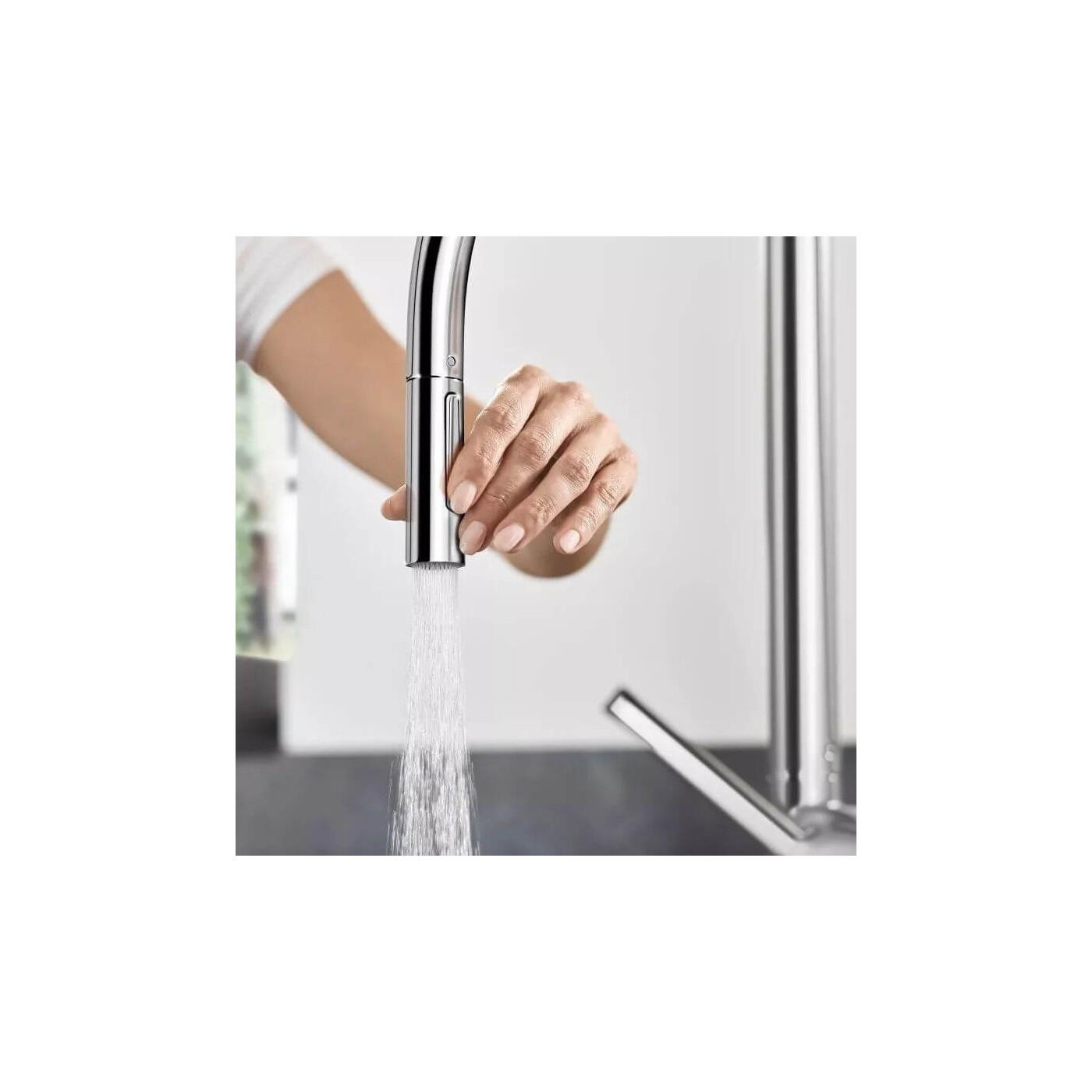 Jednouchwytowa Bateria Kuchenna Talis M54 210 Z Wyciąganą Wylewką 72801000 Hansgrohe