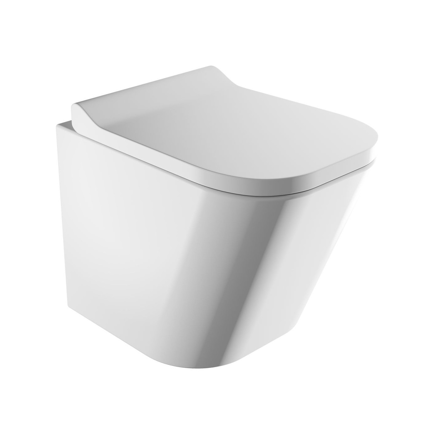 Zestaw WC Fontana Biały 48,5x34,5 FONTANAMWBP Omnires