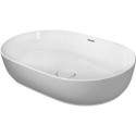Umywalka Luv 60x40 cm Nablatowa Owalna Biała 0379600000 Duravit