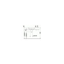Umywalka Luv 50x35 cm Nablatowa Owalna Biała 0379500000 Duravit