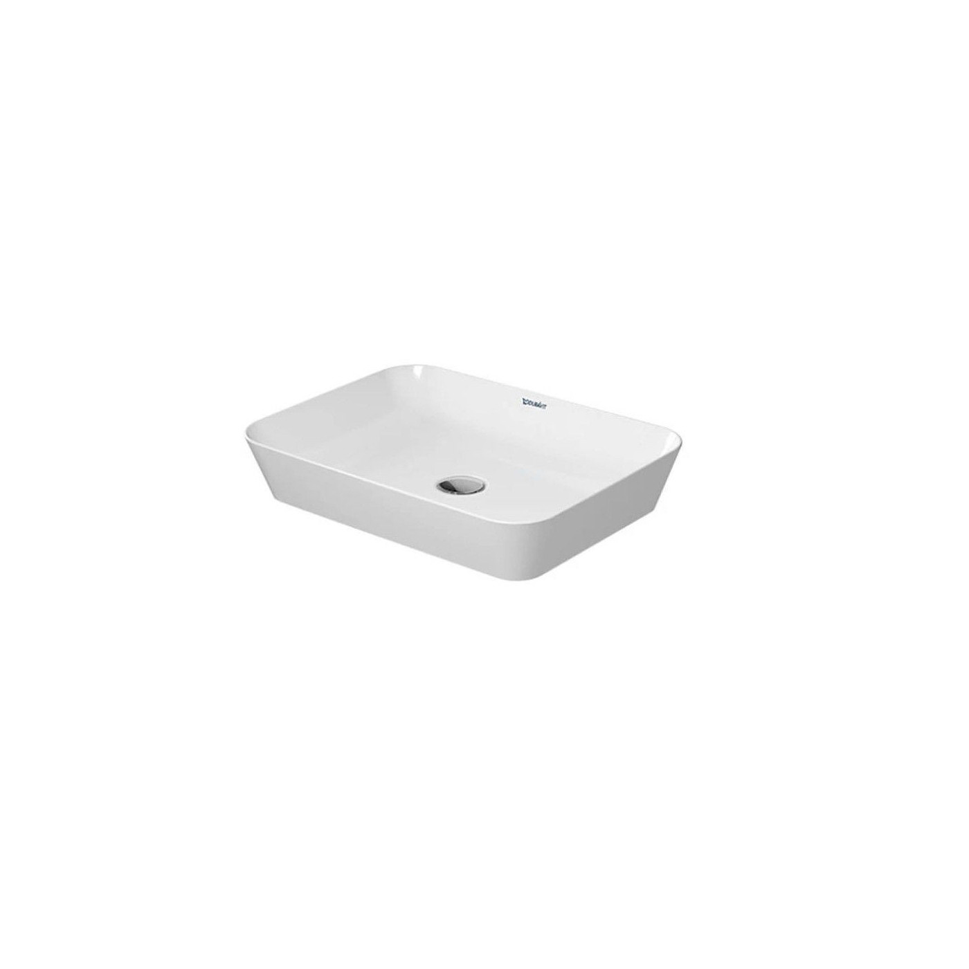Umywalka Cape Cod 55x40 cm Nablatowa Prostokątna 2347550000 Duravit