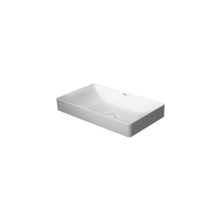 Umywalka DuraSquare 60x34,5 cm Nablatowa Prostokąt 2355600000 Duravit