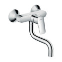 Jednouchwytowa Bateria Kuchenna Ścienna Z Dolną Wylewką Logis Chrom 71836000 Hansgrohe