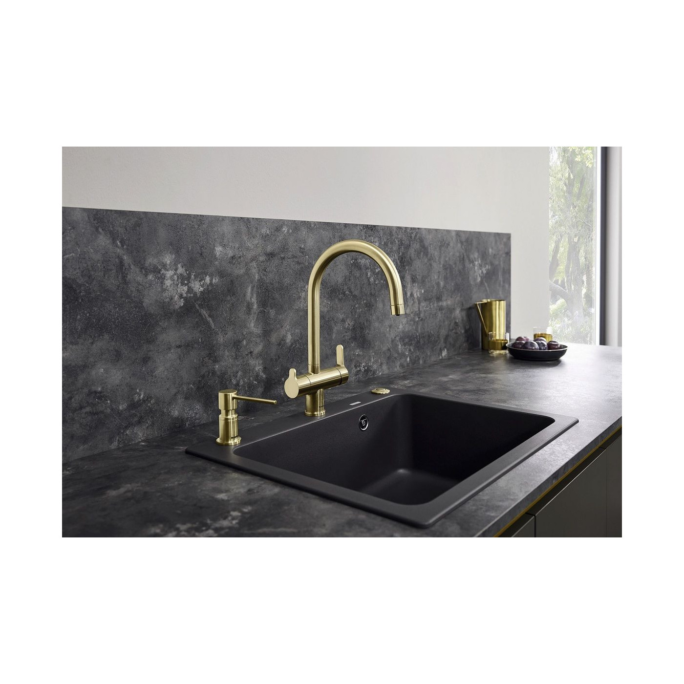 Bateria Kuchenna Z Funkcją Filtra Trima Satin Gold 526695 Blanco