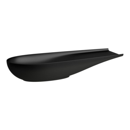 Umywalka Nablatowa Ilbagnoalessi 100x38 cm Czarny Mat H8189747161121 Laufen