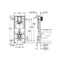 Stelaż WC Rapid SL Podtynkowy 38539001 Grohe