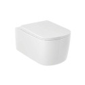 Miska WC Wisząca Bezkołnierzowa Z Deską Resa Biały 27WCSET43 Kludi