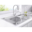 Bateria Kuchenna Do Montażu Przed Oknem Coressa F Chrom 521543 Blanco