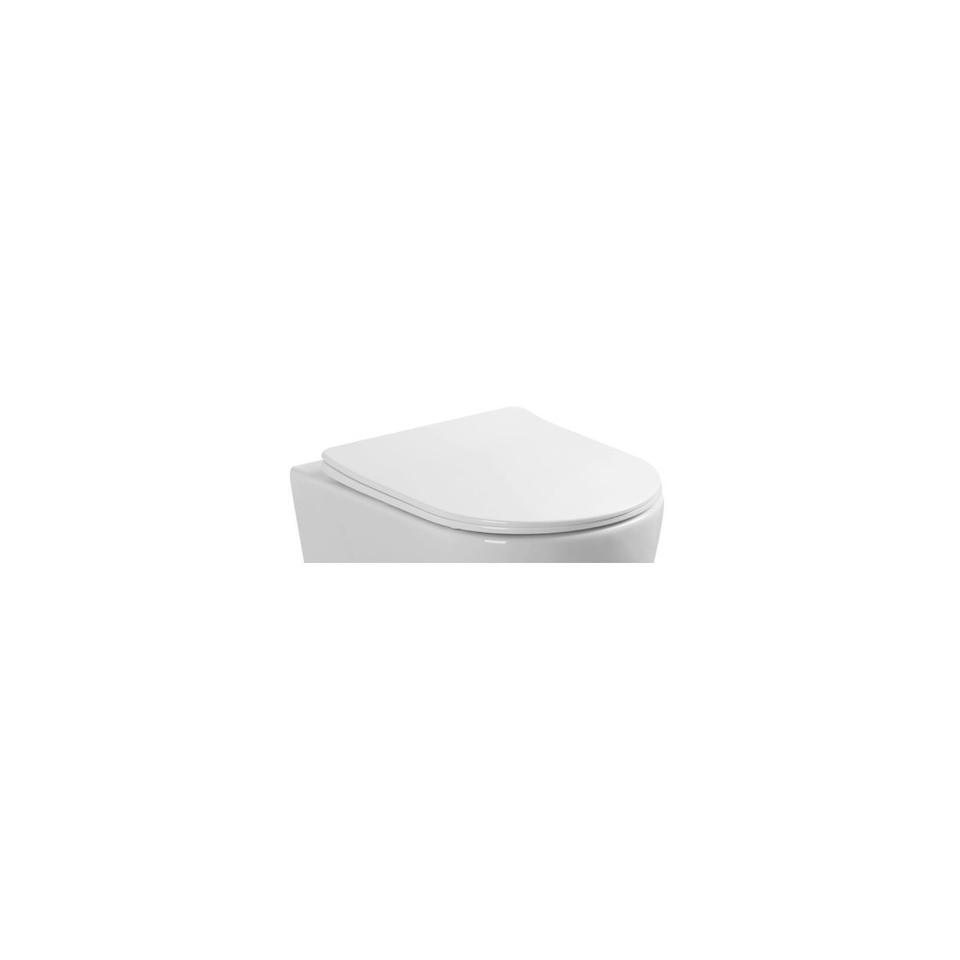 Deska Wolnoopadająca Do Miski WC Nox 1.0 Slim Biały 0114-1 Emporia