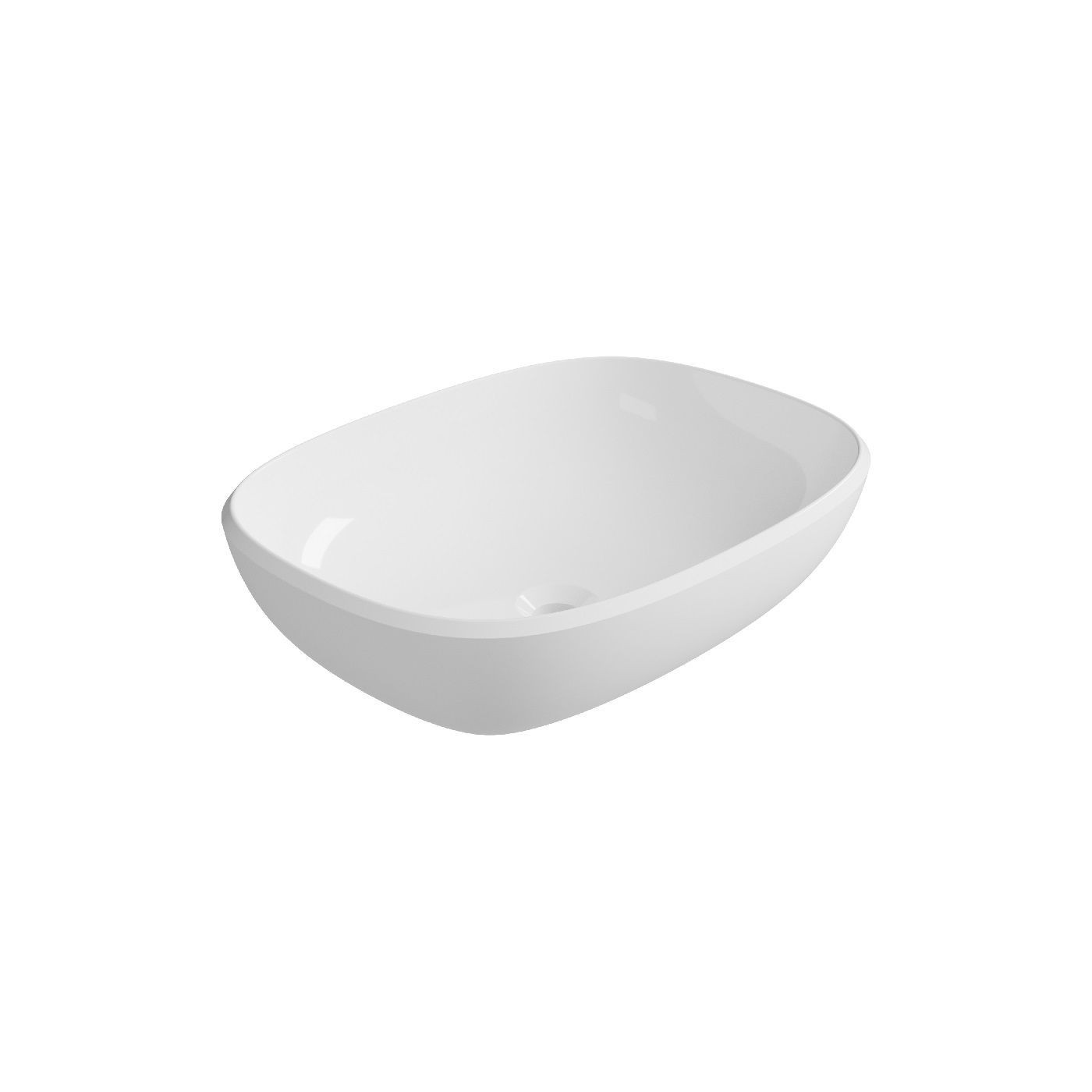 Umywalka Nablatowa Bez Przelewu 550 Rectangular Freya 663132060003 Lavaberg