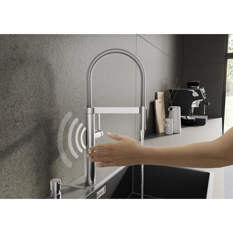 Bateria Kuchenna Elektroniczna Culina-S II Sensor PVD Steel 527462 Blanco