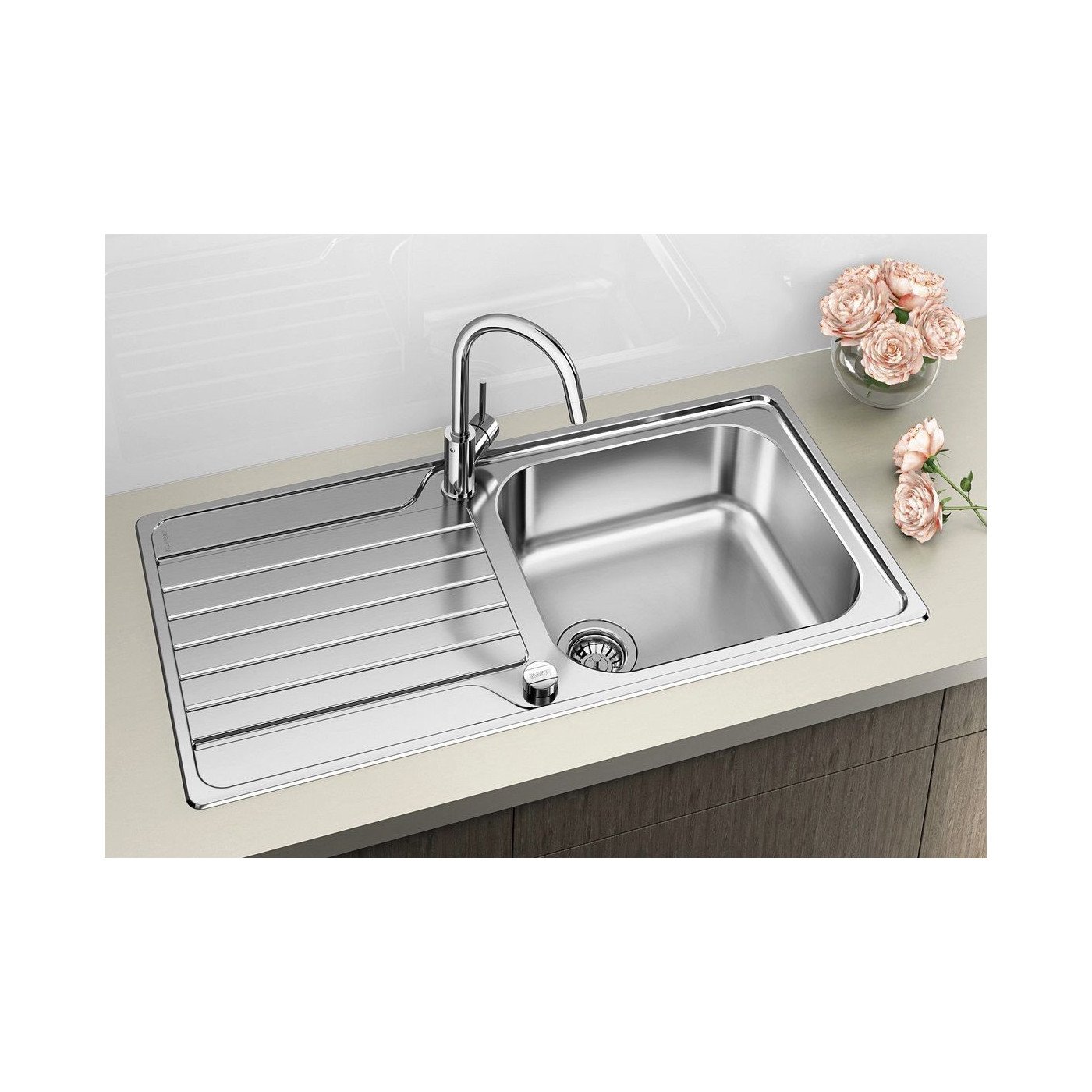 Zlewozmywak Stalowy Dinas XL 6 Stal 524255 Blanco