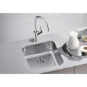 Zlewozmywak Stalowy Supra 450 Stal 518203 Blanco