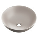 Umywalka Nablatowa 40 cm Okrągła Luqa Cappucino Mat CEAC.6401.400.CAM Excellent