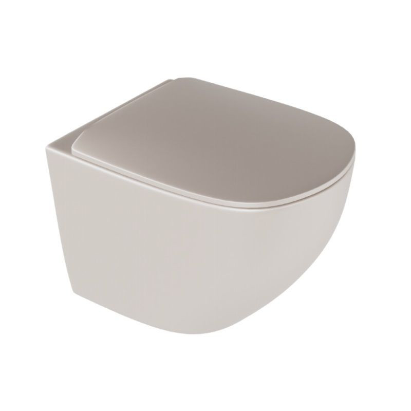 Deska Sedesowa Wolnoopadająca Luqa Cappucino Mat CEAC.6405.480.CAM Excellent