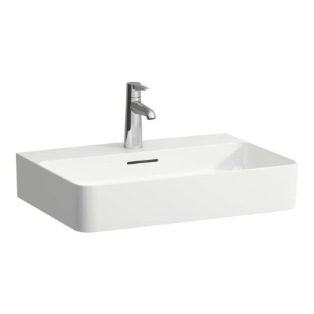 Umywalka Ścienna 600x420 mm Z Powłoką LCC Val Biały H8102834001041 Laufen
