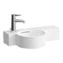 Umywalka Ścienna 550x315 mm Z Otworem Na Baterię Po Lewej Stronie Val Biały H8152830001051 Laufen