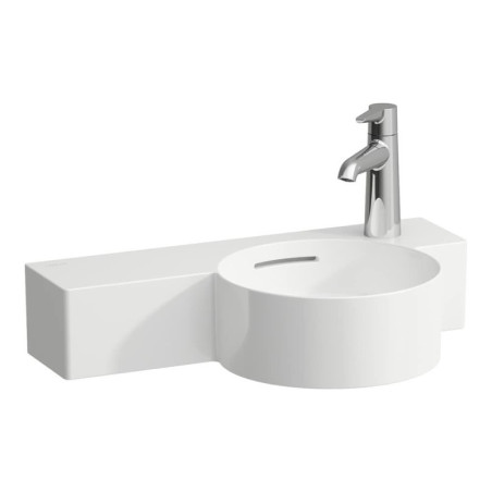 Umywalka Ścienna 550x315 mm Z Otworem Na Baterię Po Prawej Stronie Val Biały H8152840001061 Laufen