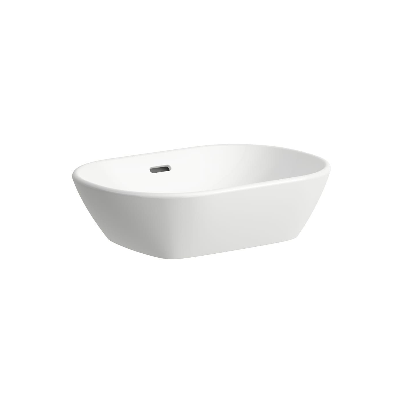 Umywalka Nablatowa Owalna 500x335 mm Lua Biały H8120830001091 Laufen