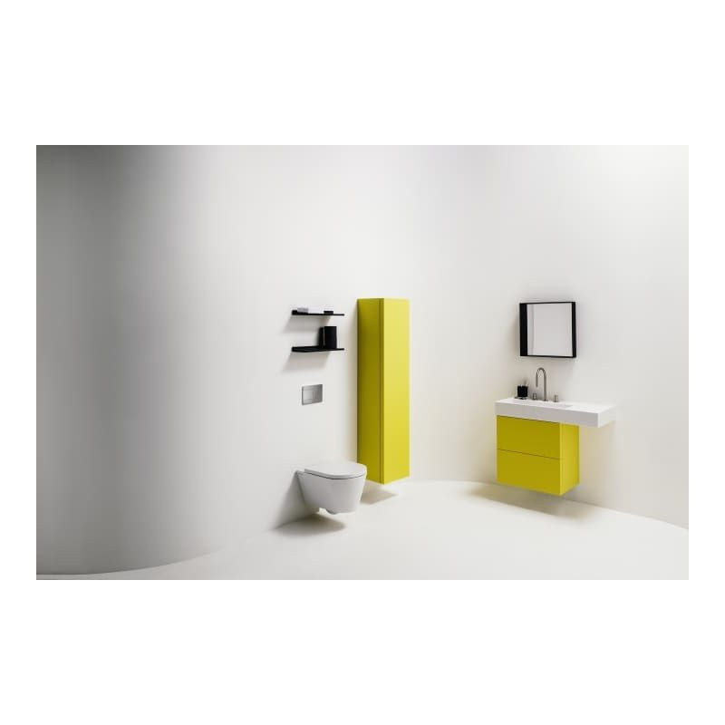 Miska WC Podwieszana Silent Flush 545x370 mm Kartell Biały H8213310000001 Laufen