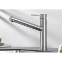 Bateria Kuchenna Ambis Stal Szlachetna Szczotkowana 523118 Blanco