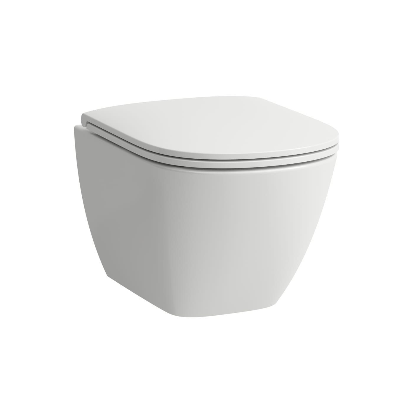 Miska WC Podwieszana Advanced Rimless Compacto 490x360 mm Lua Biały H8200830000001 Laufen
