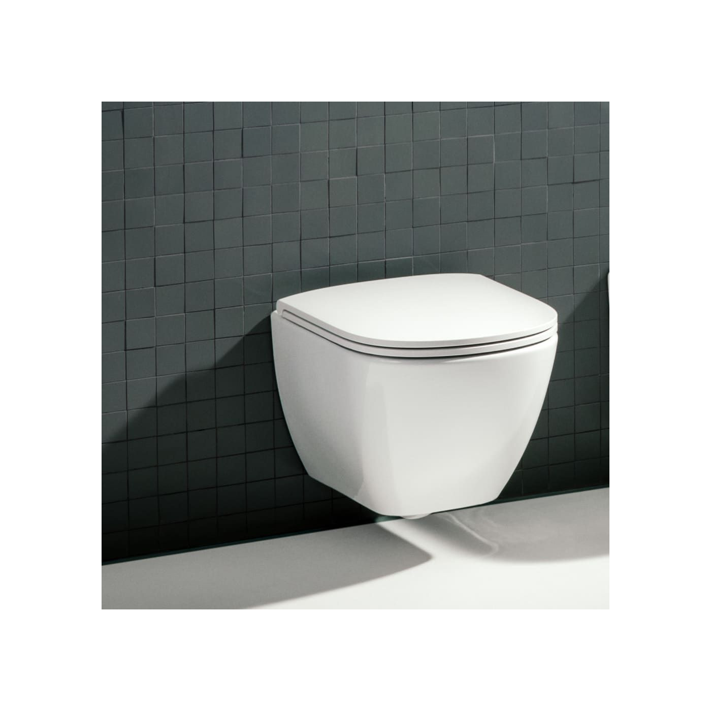 Miska WC Podwieszana Advanced Rimless Z Powłoką LCC 520x360 mm Lua Biały H8200804000001 Laufen