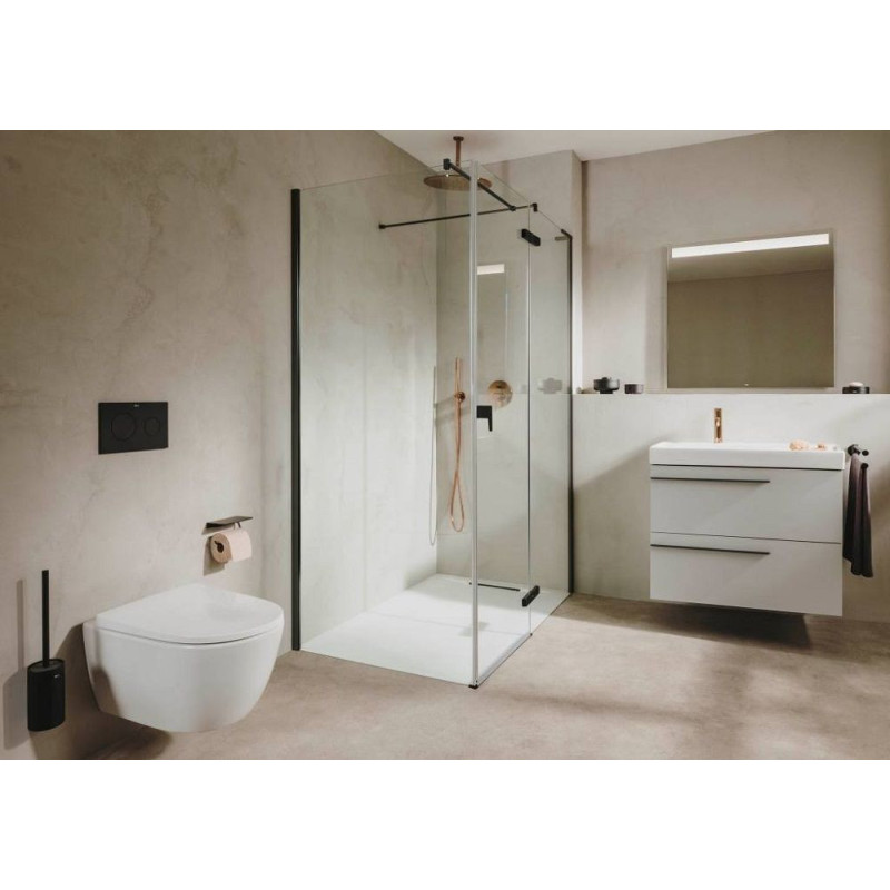 Miska WC Podwieszana Rimles Compacto Z Deską Wolnoopadającą Ona Pack A34H689000 Roca