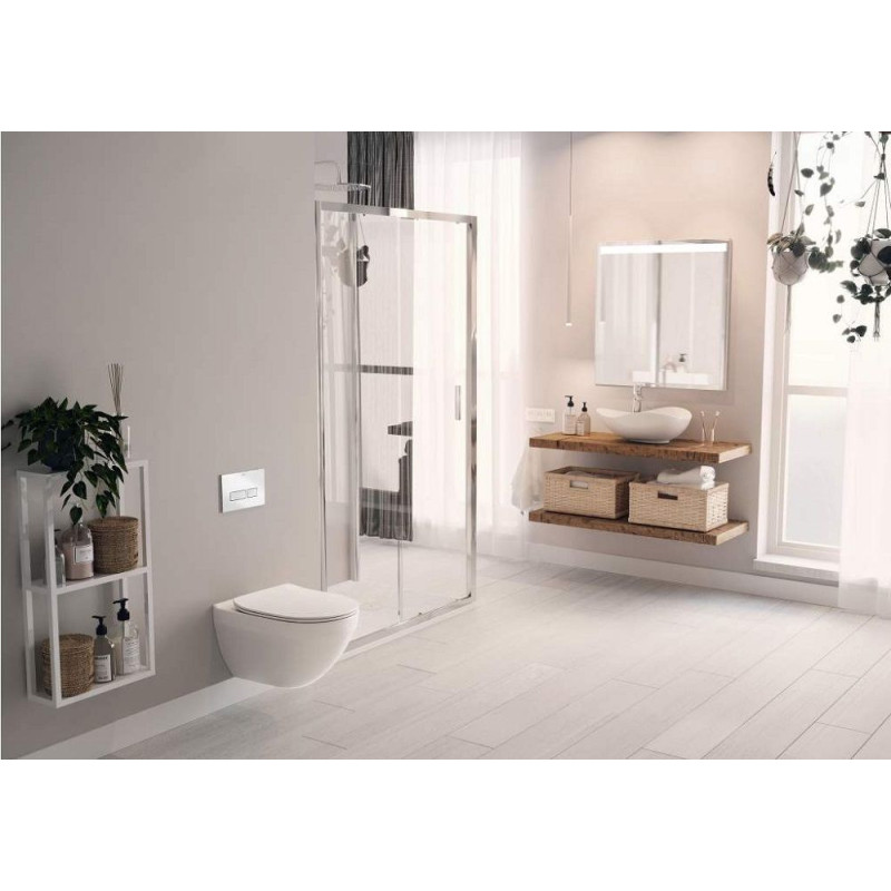 Miska WC Podwieszana Rimles Z Deską Wolnoopadającą Slim Hebe Pack A34H138000 Roca