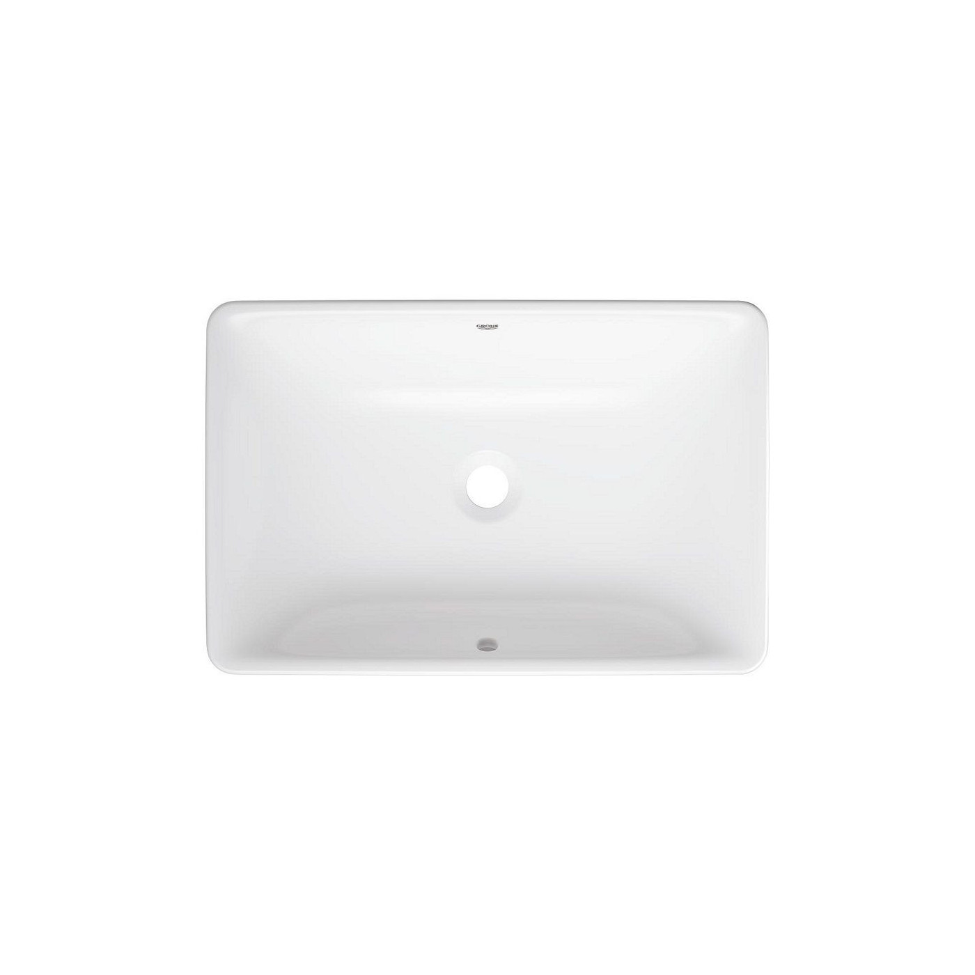 Umywalka Nablatowa 60x40cm Z Przelewem Euro 2.0 Biel Alpejska 102434SH00 Grohe